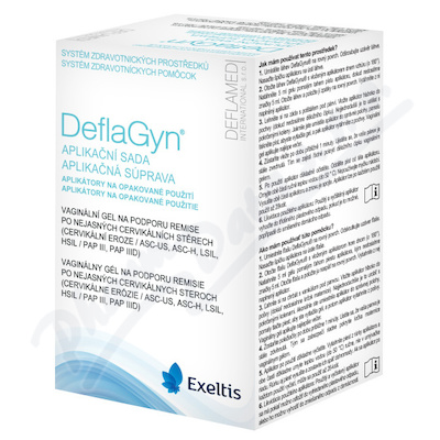 Deflagyn Aplikační Sada 2 Aplikátory + Gel 150ml