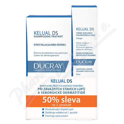 Ducray Kélual Ds šampon 100ml+ds Krém 40ml