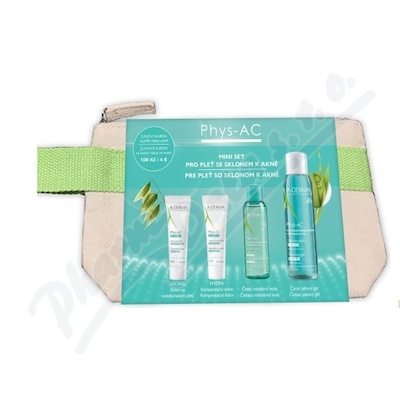 A-derma Phys-ac Trial Set 4ks