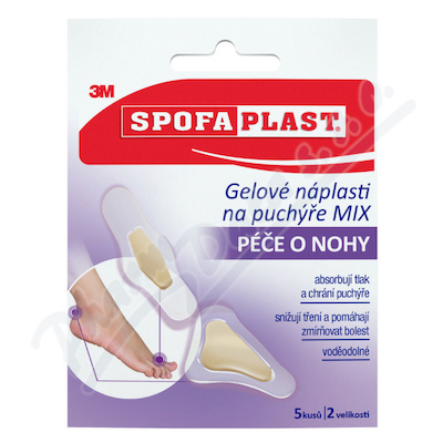 3m Spofaplast 913n Gel.náplasti Na Puchýře Mix 5ks