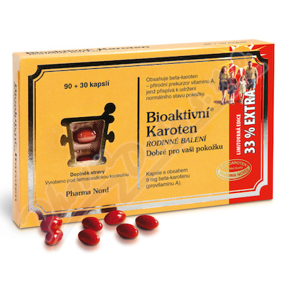 Pharma Nord Bioaktivní Karoten Rodinné Bal.cps.120