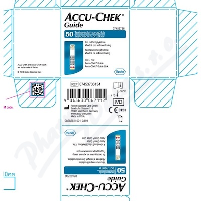 Proužky Diagnostické Accu-chek Guide 50 50 ks