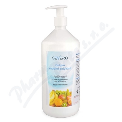 Severo Gel pro snadné polykání tutti frutti 1 litr