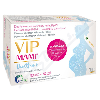 Vip Mami Quattro+ Tbl.30+cps.30
