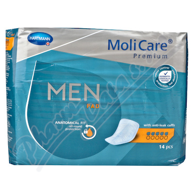 Vložky Absorpční Molicare Men 5 Kapek 852ml,14ks