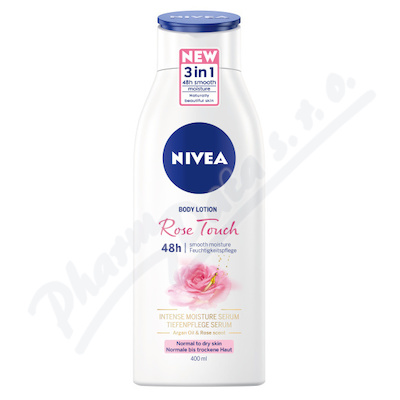 Nivea Rose Touch Tělové Mléko 400ml 93700