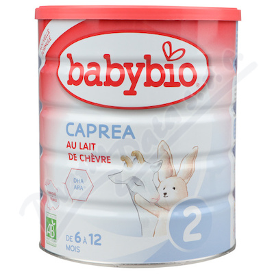 Babybio Caprea 2 kozí pokračovací kojenecké bio mléko 800 g