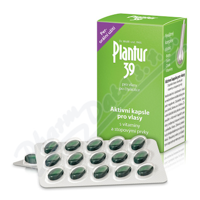 Plantur39 Aktivní Kapsle Pro Vlasy Cps.60