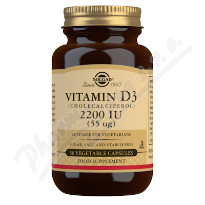 Solgar Vitamin D3 2200IU 50 kapsul