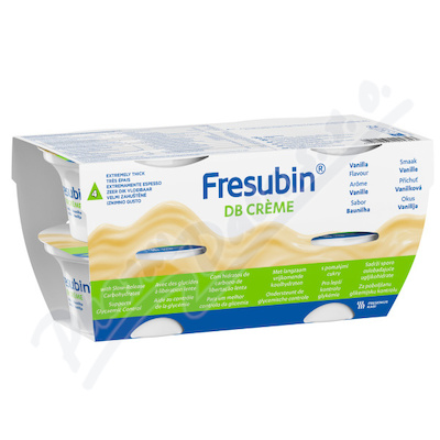 Fresubin Db Creme Příchuť Vanilková perorální roztok 4x200g