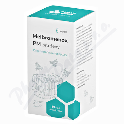 Melbromenox Pm Pro ženy Cps.50