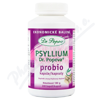 Dr.popov Psyllium Probio Cps.240