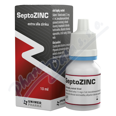 Septozinc kapky do očí 1x10ml