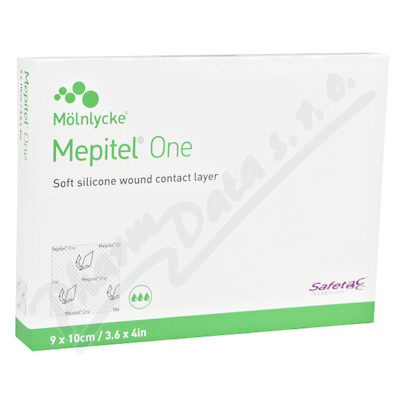 Mepitel One 9x10 cm, 5 ks, silikonová mřížka, neadherentní k r