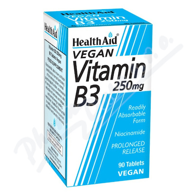 Vitamin B3 (niacin) 250mg Tbl.90