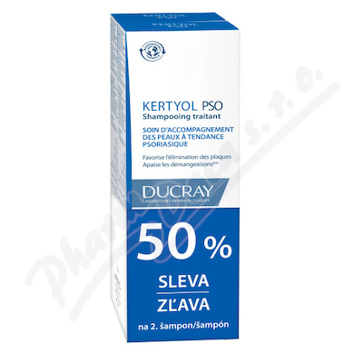 Ducray Kertyol Pso Pečující šampon 200ml Duo