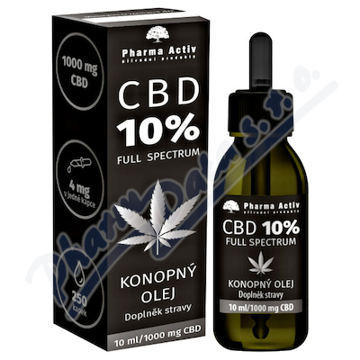 Cbd 10% Full Spectrum Konopný Olej 1000mg 10ml