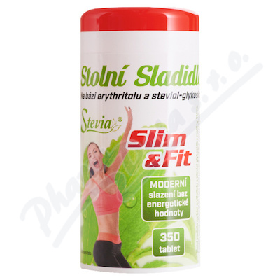 Stevia Sladidlo Se Steviol-glykosidy Tbl.350