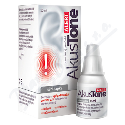 Akustone Alert Ušní Kapky 15ml