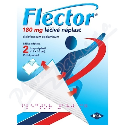 Flector 180 mg 2 léčivé náplasti