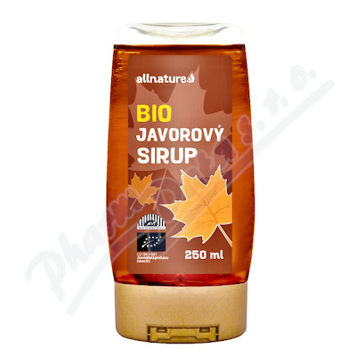 Allnature Javorový Sirup Bio 250ml