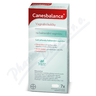 Canesbalance Vaginální kuličky na bakteriální vaginózu 7 kusů