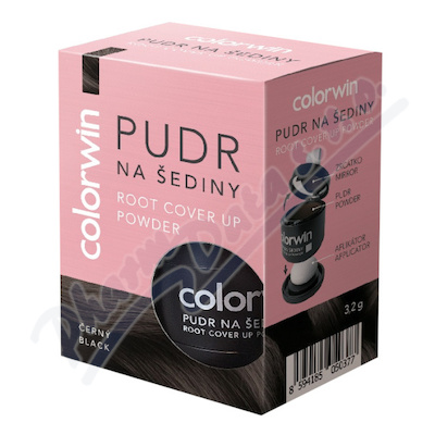 Colorwin Pudr Na šediny černý 3.2g