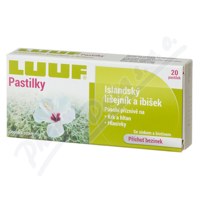Luuf Pastilky Islandský Lišejník A Ibišek Pas.20