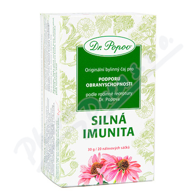 Dr.popov čaj Silná Imunita 20x1.5g