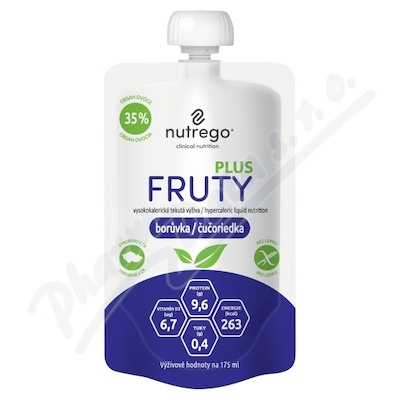 Nutrego Fruty Plus Borůvka perorální roztok 4x175ml