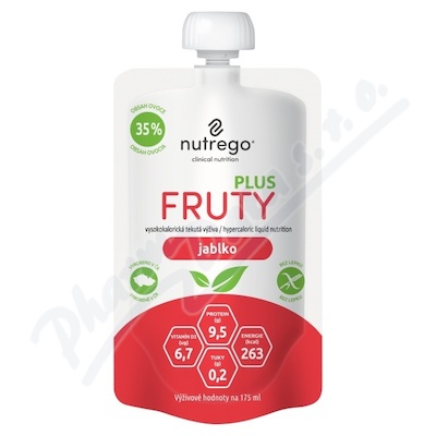 Nutrego Fruty Plus Jablko perorální roztok 4x175ml
