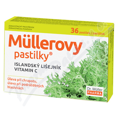 Müllerovy Pastilky S Islandským Lišejníkem 36ks Zp