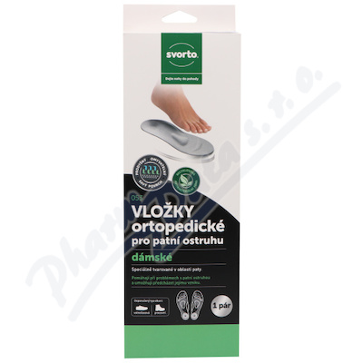 Svorto 053 Vložky Ort.pro Patní Ostruhu Dámské 37