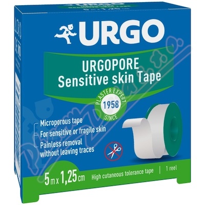 Urgo Pore Náplast Netkaný Textil 1.25cmx5m Nová