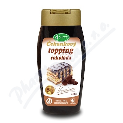 4slim čekankový Topping čokoláda 330g