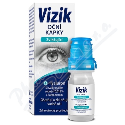 Vizik Oční Kapky Zvlhčující 10ml