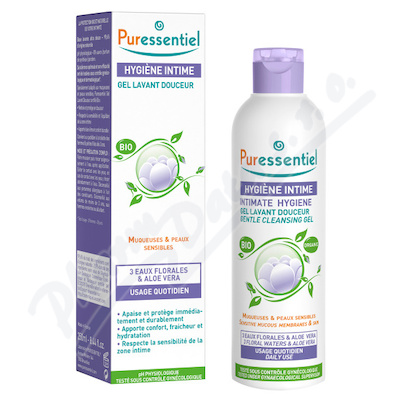 Puressentiel Organic Gel na intimní hygienu i pro citlivé oblasti BIO 250ml