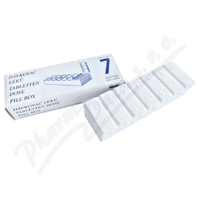 Dávkovač Léků Pro 7 Dní Dělený
