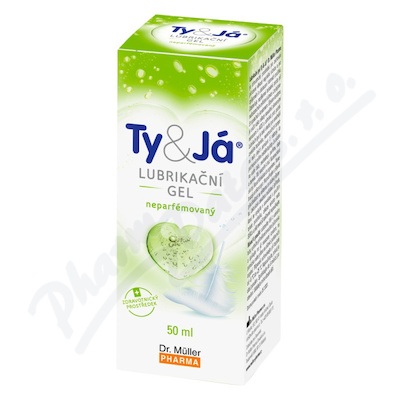 Lubrikační gel Ty&já Neparfemovaný New 50ml Dr.müller