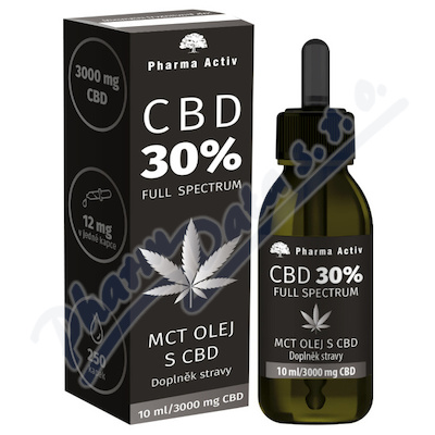 Cbd 30% Full Spectrum Mct Olej S Cbd 3000mg 10ml