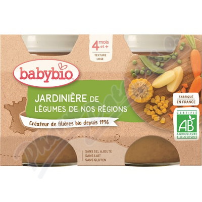 Babybio Zeleninová směs příkrm 2x130 g