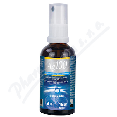 Koloidní Stříbro Ag100 Hustota 10ppm Spray 50ml