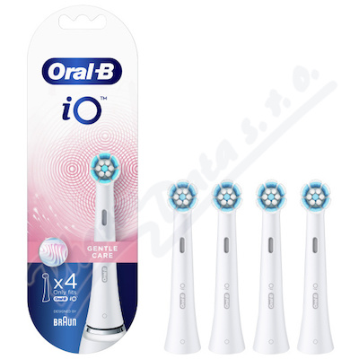 Oral-B iO Gentle Care White náhradní hlavice 4 kusy