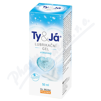 Lubrikační gel Ty&já Silikonový 50ml New Dr.müller