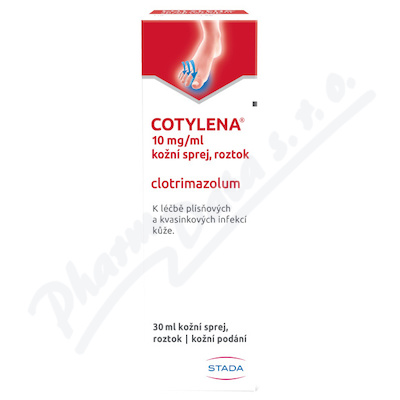 Cotylena 10 mg/ml kožní sprej 30 ml