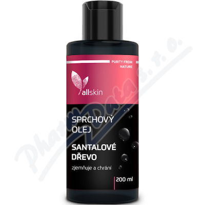 Allskin Sprchový Olej Santalové Dřevo 200ml