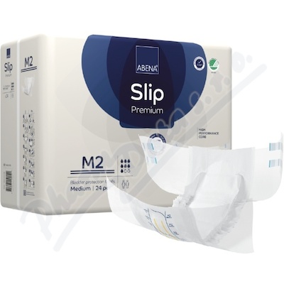 Abena Slip Premium M2 kalhotky absorpční, prodyšné, boky 70-110CM, 2600ML, 24KS