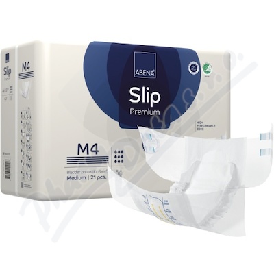 Abena Slip Premium M4 kalhotky absorpční, prodyšné, boky 70-110CM, 3600ML, 21KS