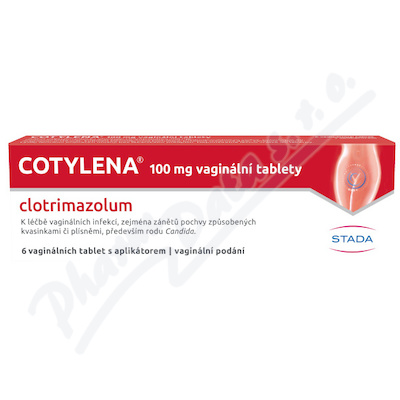 Cotylena 100mg vag tbl nob 6
