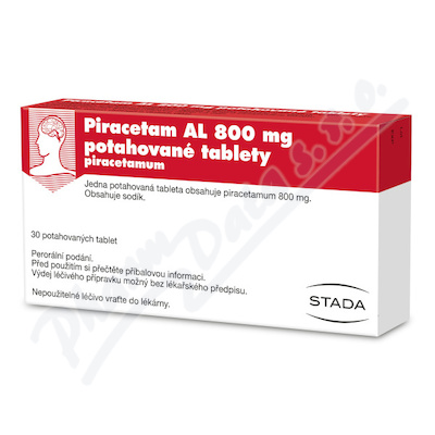 Piracetam AL 800 mg 30 potahovaných tablet
